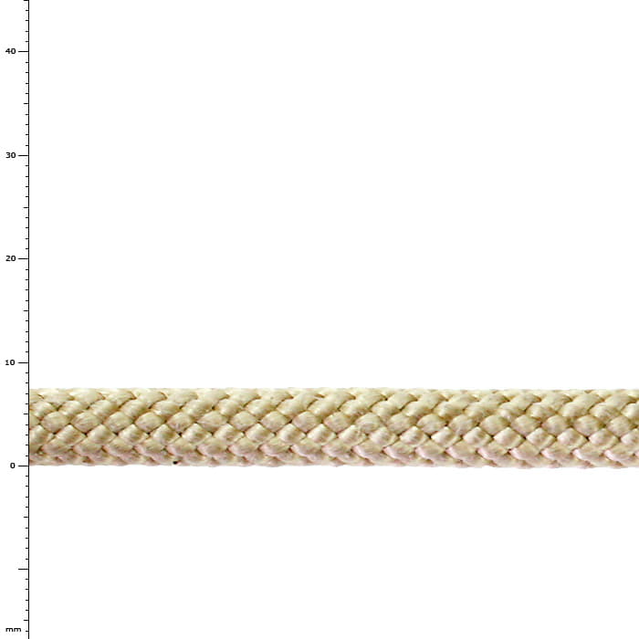 Bail Out Corde avec motif tressé beige et surface lisse