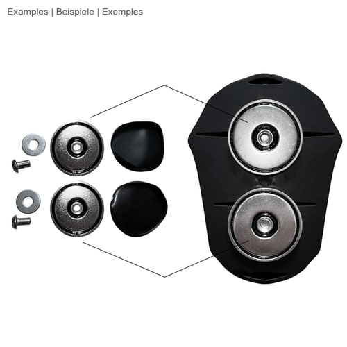 Kit de fixation magnétique Toolprotect support de casque