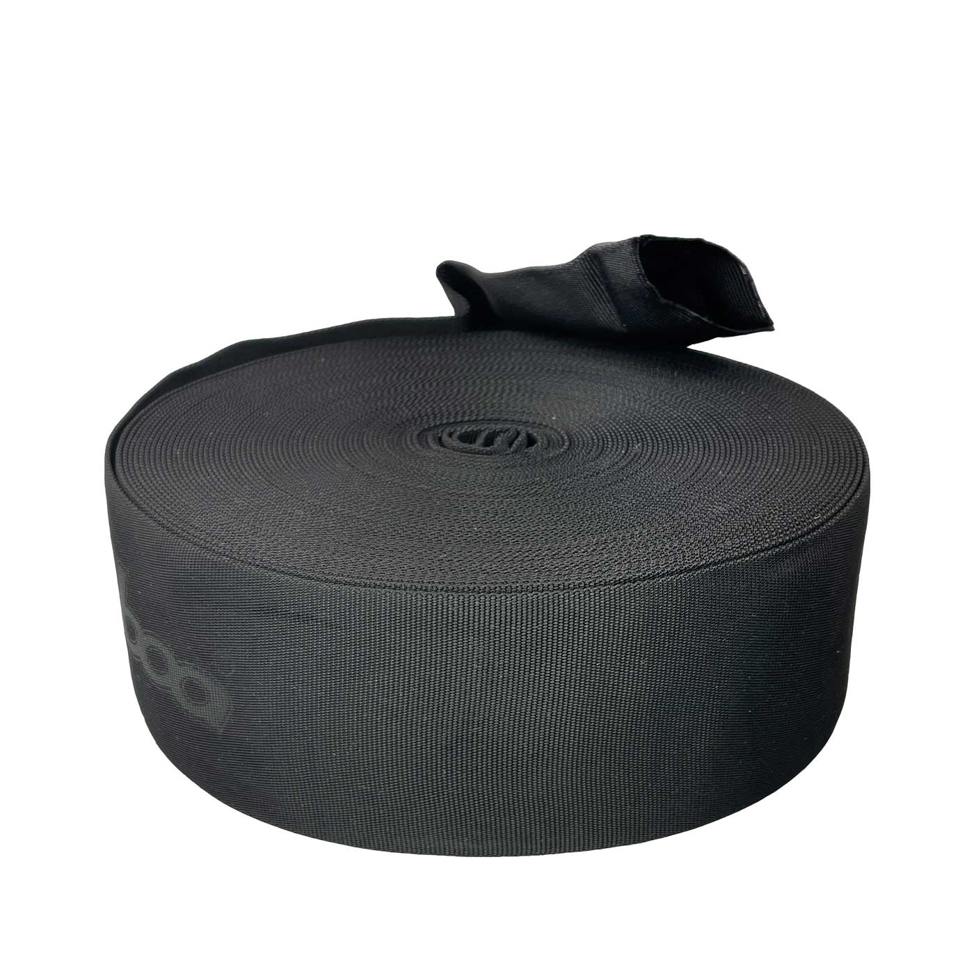 BOA Protection contre les frottements 25 m, noir, manchon de protection enroulé en matière textile