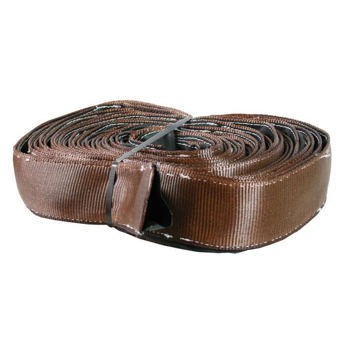 Gefaprotect 100 Ceinture plate en plastique laminé marron