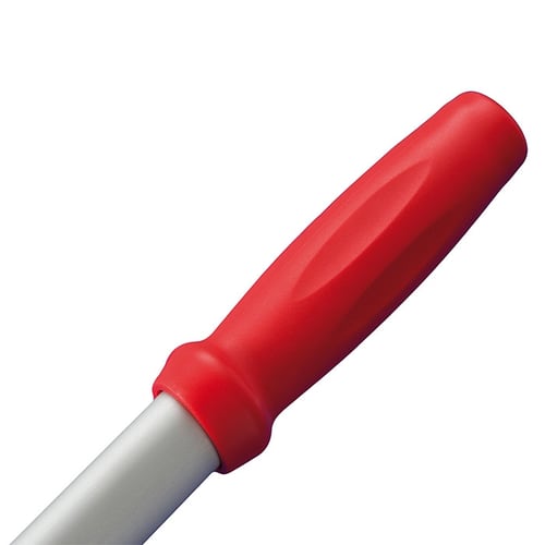 Poignée rouge du sécateur Berger 4210 sur poignée argentée