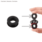 Élastique de fixation pour gyroscope