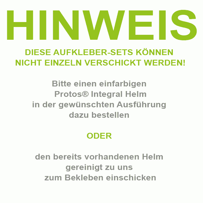 PROTOS® Autocollants Spécial