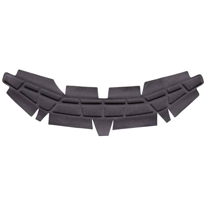 Coussin de confort standard Petzl, partie en mousse rembourrée grise avec plusieurs segments rectangulaires et évidements