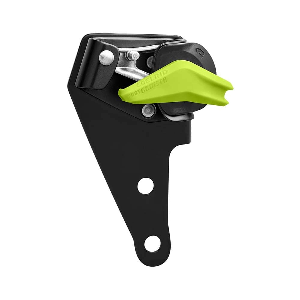 Tree Cruiser R, appareil en métal noir avec levier vert, sans fabricant visible