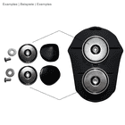 Kit de fixation magnétique Toolprotect support de casque