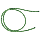 Pont de corde Kinisi Pro à nœud, corde vert-jaune avec extrémité noire, fabricant non visible