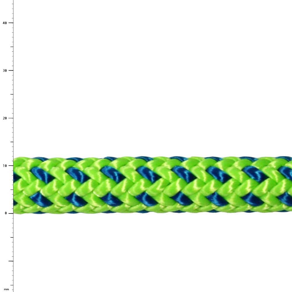 Corde Tachyon Vert Vert Vert et Bleu sans Boucle