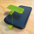Lanière de téléphone avec attache