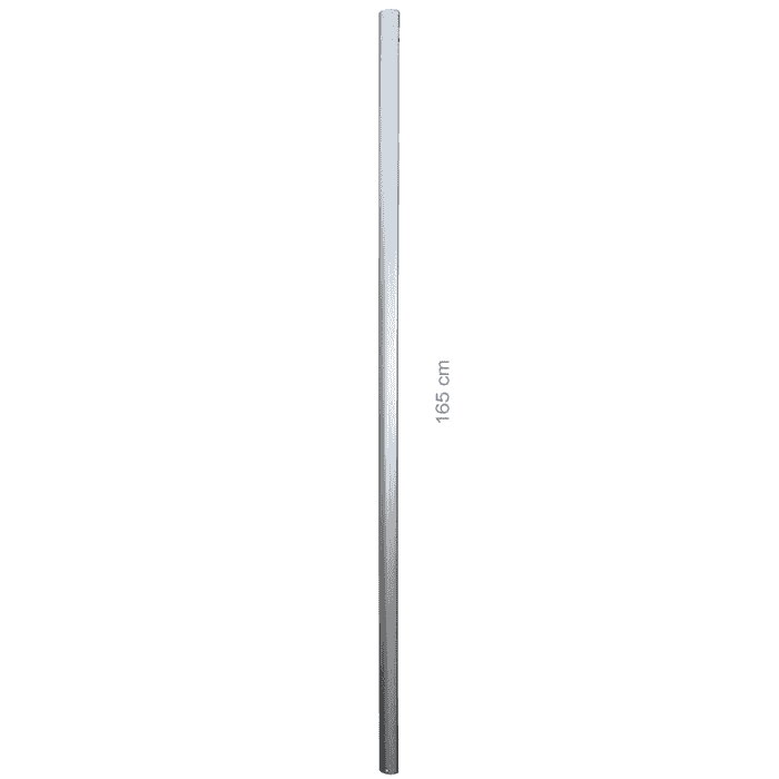 Fond de tige Hayate 610, longue tige fine en argent de 165 cm de long