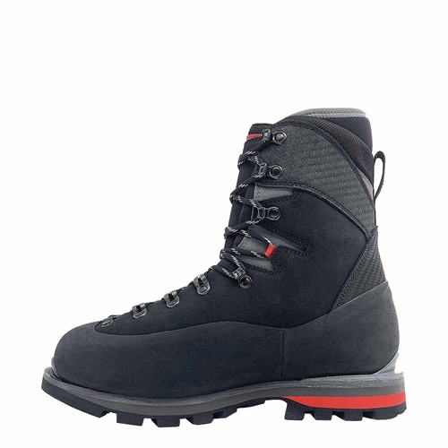 Orion Arbpro Chaussure de travail haute noire avec lacets, vue latérale droite