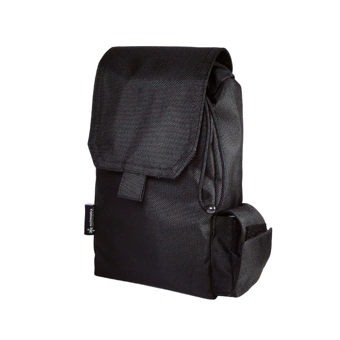 Aztek Bag Sac Noir avec rabat et poche latérale