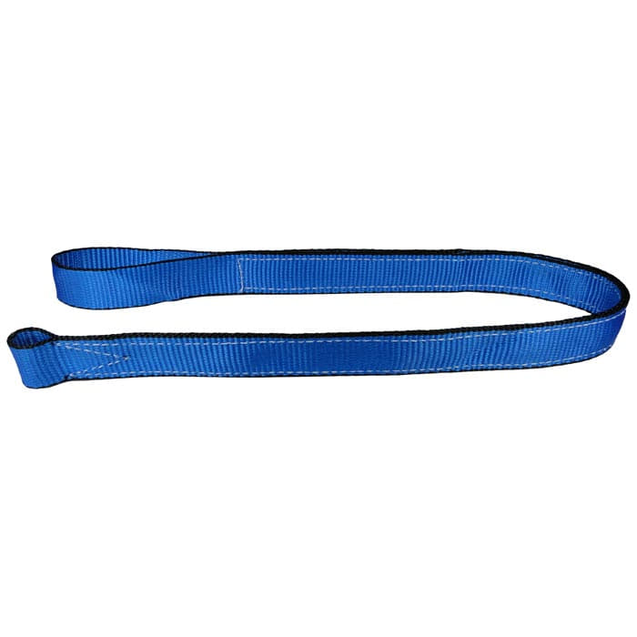 Sangle de gréement 3/15 boucle de sangle bleue, sans fabricant visible