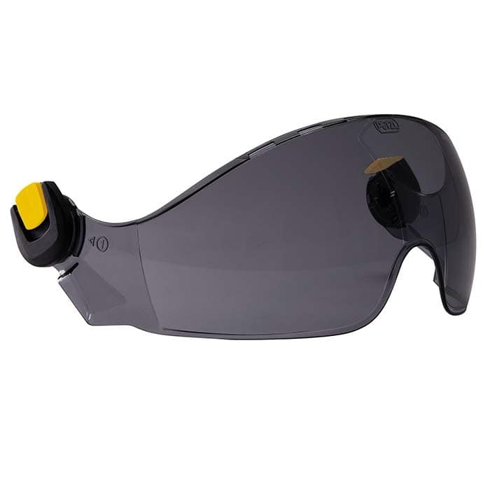 Vizir Shadow de Petzl Lunettes Grises avec Clip Jaune