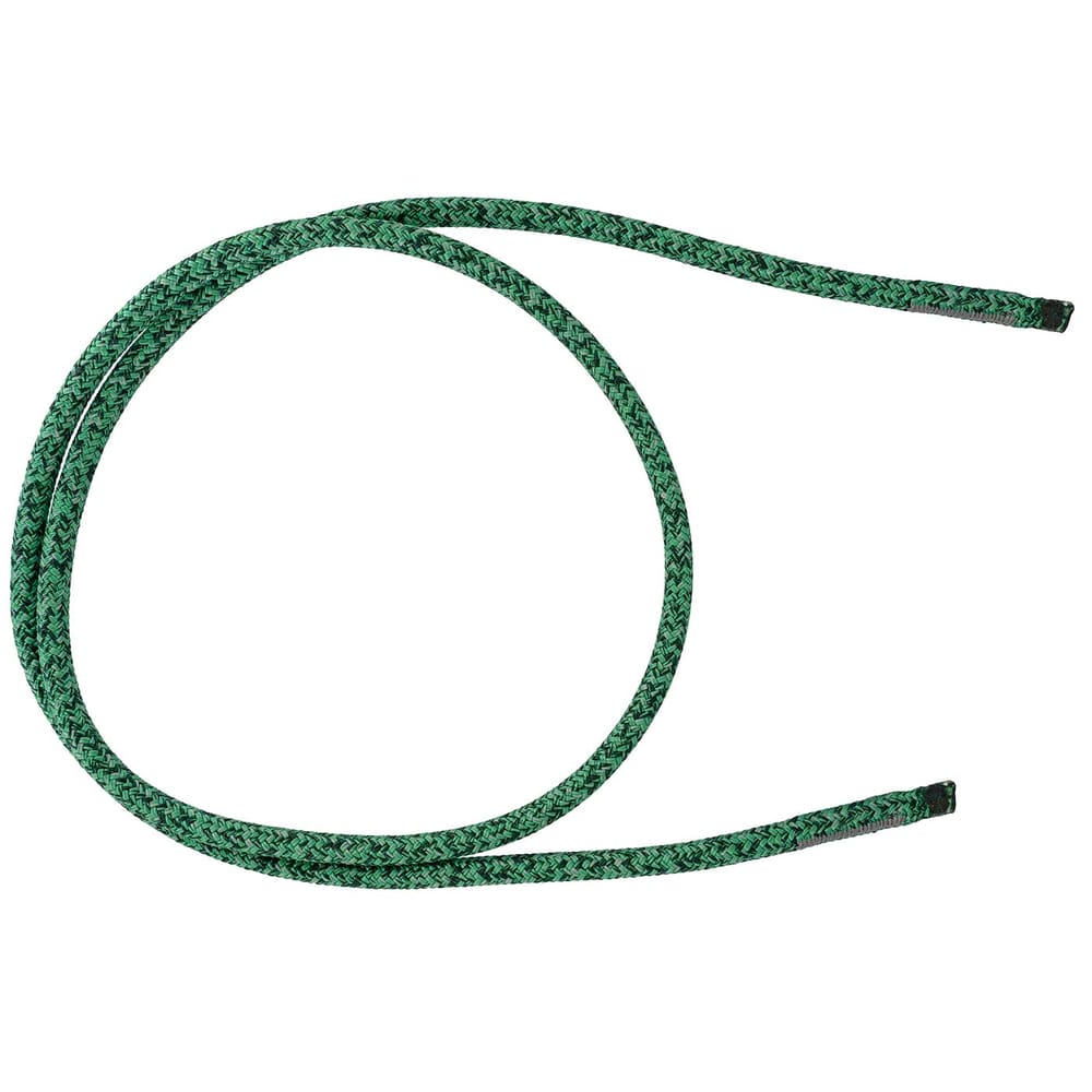Pont de corde Kinisi Pro à nœud, corde verte avec extrémité noire, fabricant non visible