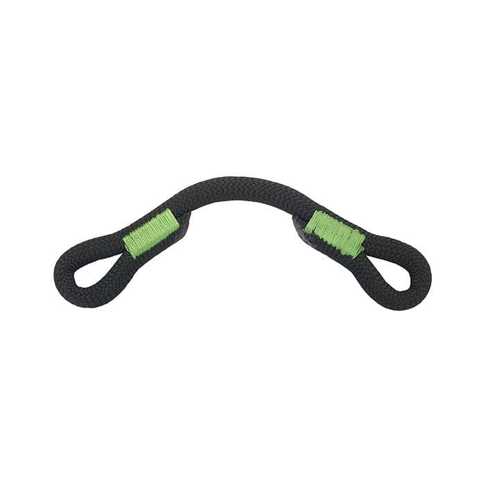 Barre d’appui Treewor, une seule boucle noire avec coutures vertes