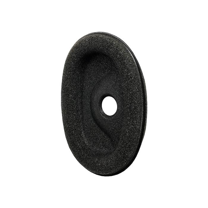 Insert d’isolation Bluetooth PROTOS®, insert ovale noir avec trou au milieu