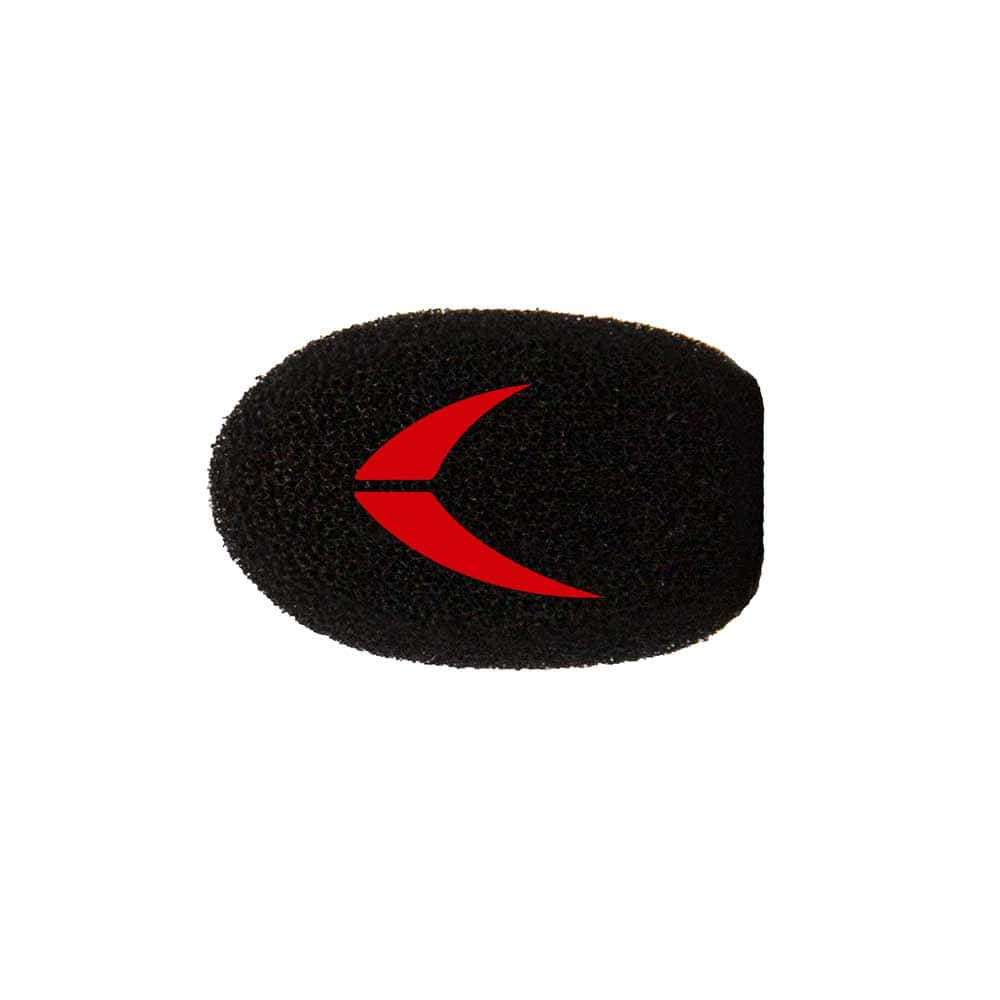 Protecteur de microphone PROTOS®, mousse noire avec logo rouge