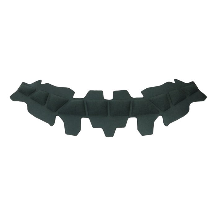 Coussin intérieur vertex, patin moulé noir avec plusieurs sections rectangulaires et trapézoïdales