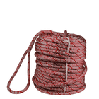 Sirius Bull Rope 12 S, corde tressée rouge et blanche enroulée avec boucle, fabricant non visible