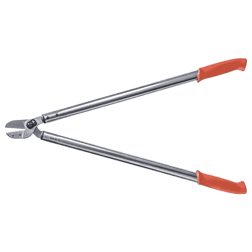 Enclume 20.080 avec longues poignées métalliques ouvertes et extrémités de poignée orange, fabricant non visible