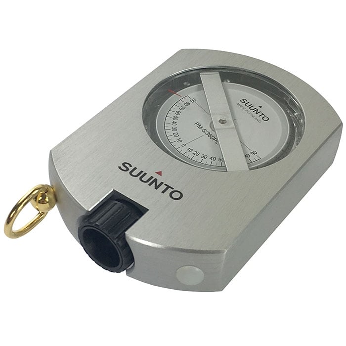 Suunto PM-5/360 Boussole en métal PC avec cadran noir et anneau doré