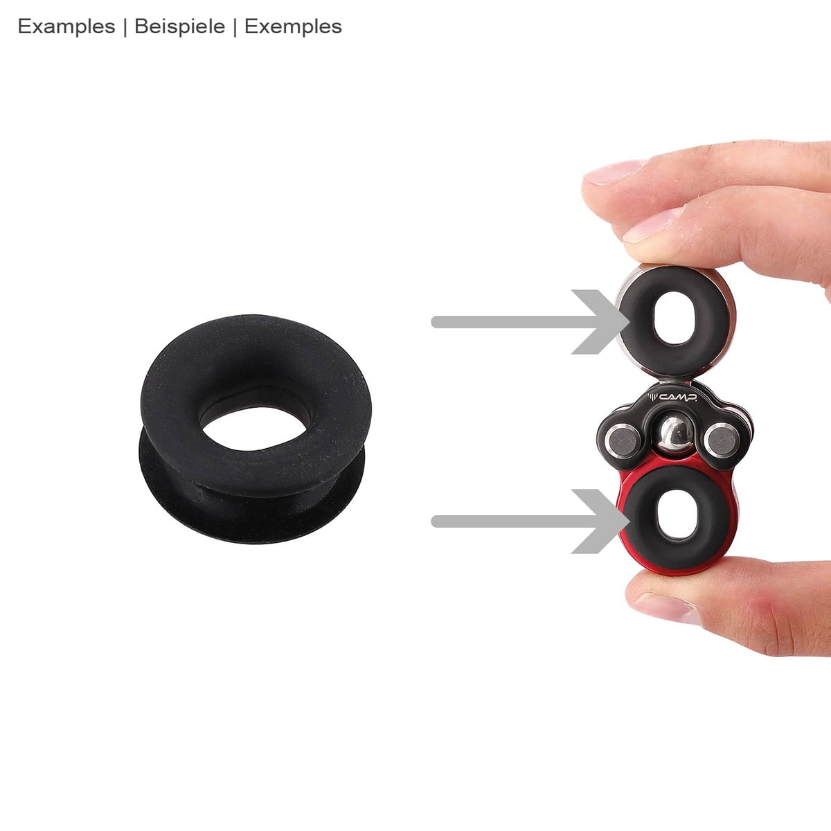 Élastique de fixation pour gyroscope