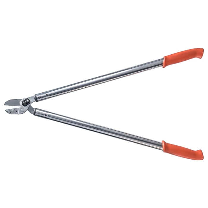 Enclume 20.080 avec longues poignées métalliques ouvertes et extrémités de poignée orange, fabricant non visible