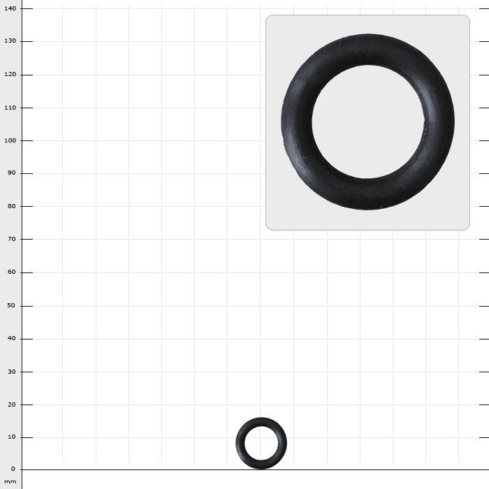 Fixation mousqueton SpiderJack 3, anneau en caoutchouc rond noir