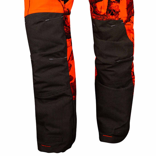 Pantalon Breatheflex Pro Realtree Détail des renforts genoux noirs avec motif à carreaux fins