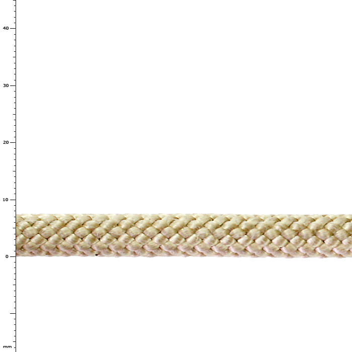 Bail Out Corde avec motif tressé beige et surface lisse