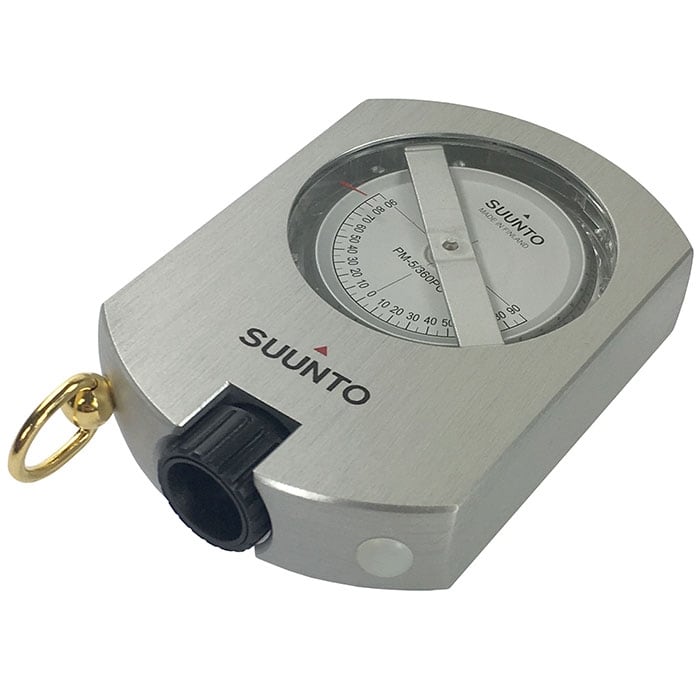 Suunto PM-5/360 Boussole en métal PC avec cadran noir et anneau doré