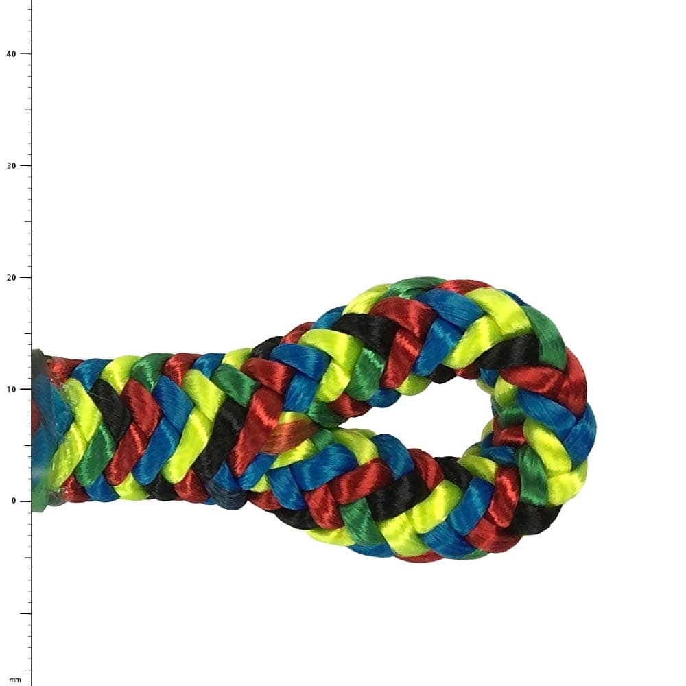 XP-e Seychelles Épissure Corde tressée colorée avec une boucle à l’extrémité