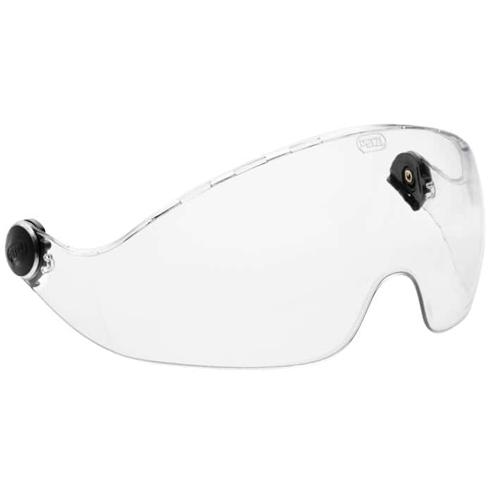 Vizir by Petzl, écran de protection transparent avec fermeture noire