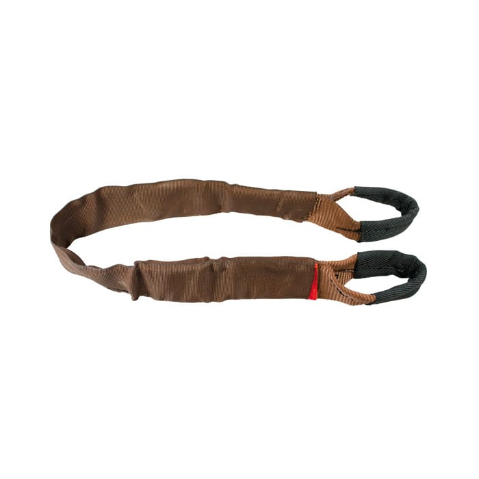 tree save 2 t Loop Strap Sangle spéciale, marron avec boucles d’extrémité noires