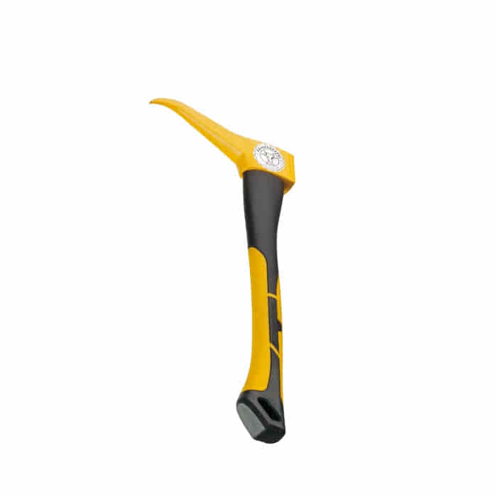 Handsappie 38, outil jaune et noir avec tête incurvée et poignée ergonomique
