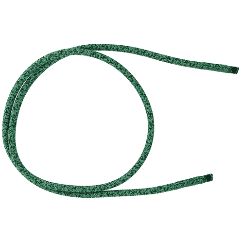 Pont de corde Kinisi Pro à nœud, corde verte avec extrémité noire, fabricant non visible