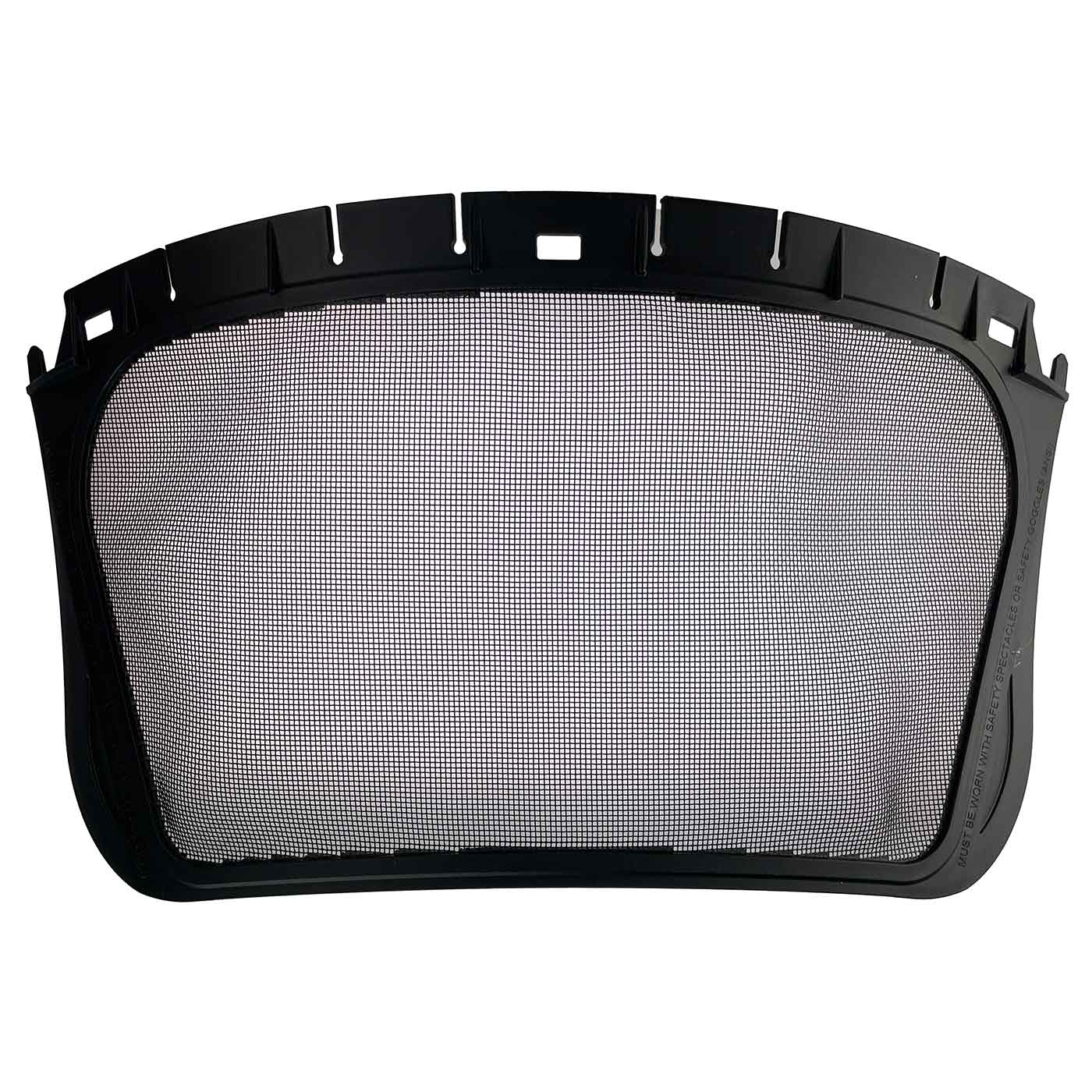 Grille en polyamide 5B, grille à mailles fines noires avec cadre en plastique