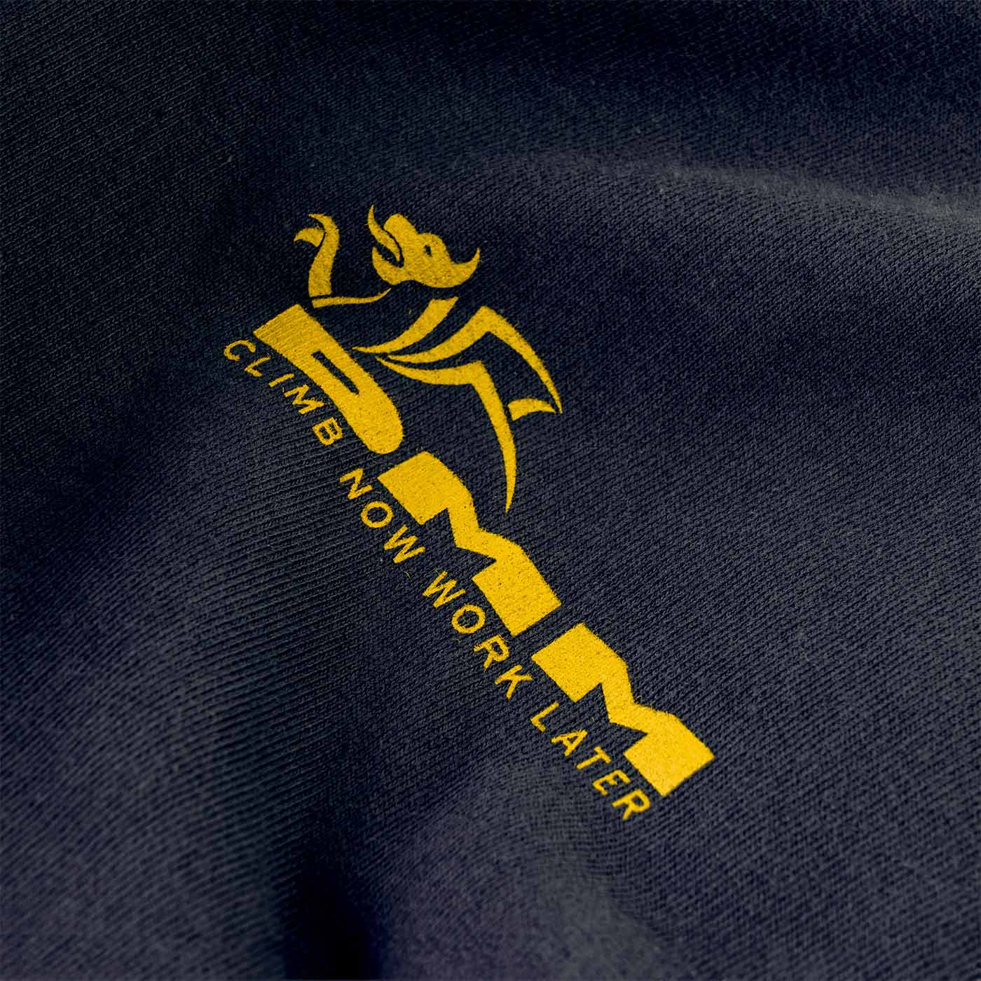 Climb Now Work Later Hoodie