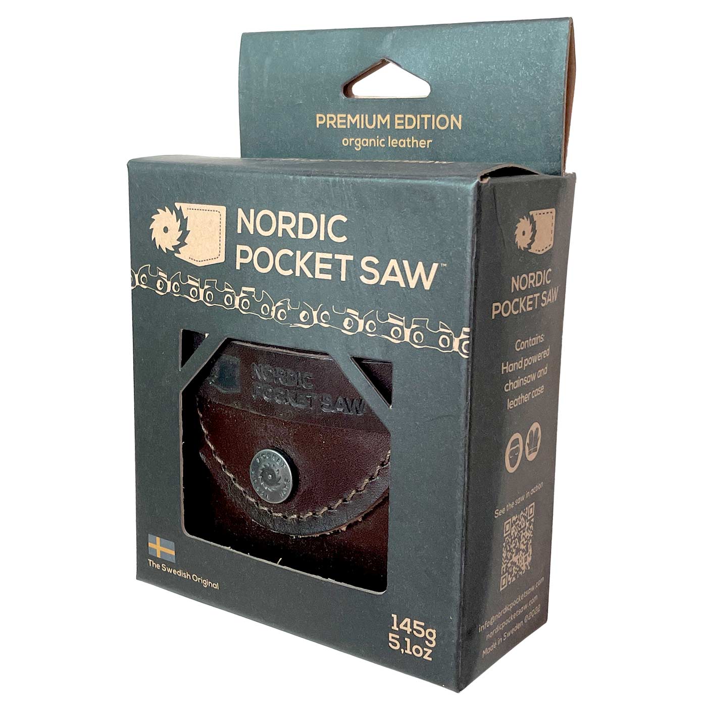 Nordic Pocket Saw Cuir