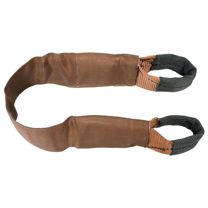 Tree Save 8 T Sangle Boucle marron avec boucles d’extrémité noires